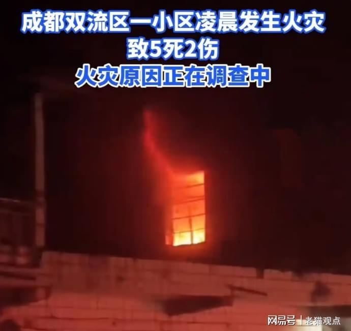 PG电子官方入口-5死2伤！成都一小区深夜突发大火，死者身份流出，知情者含泪发声